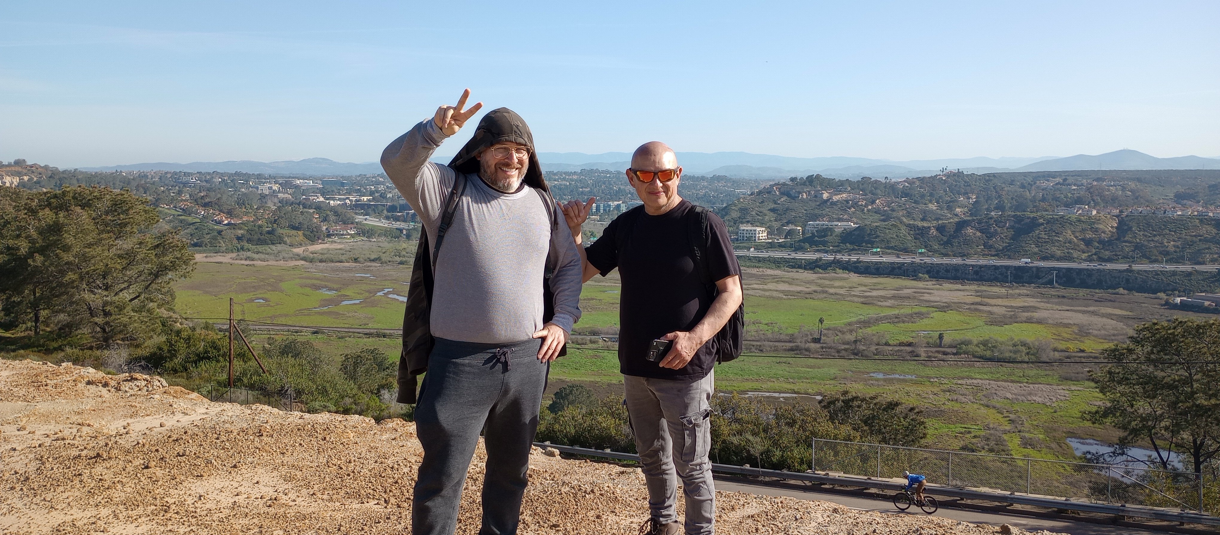 fellow hiking friend